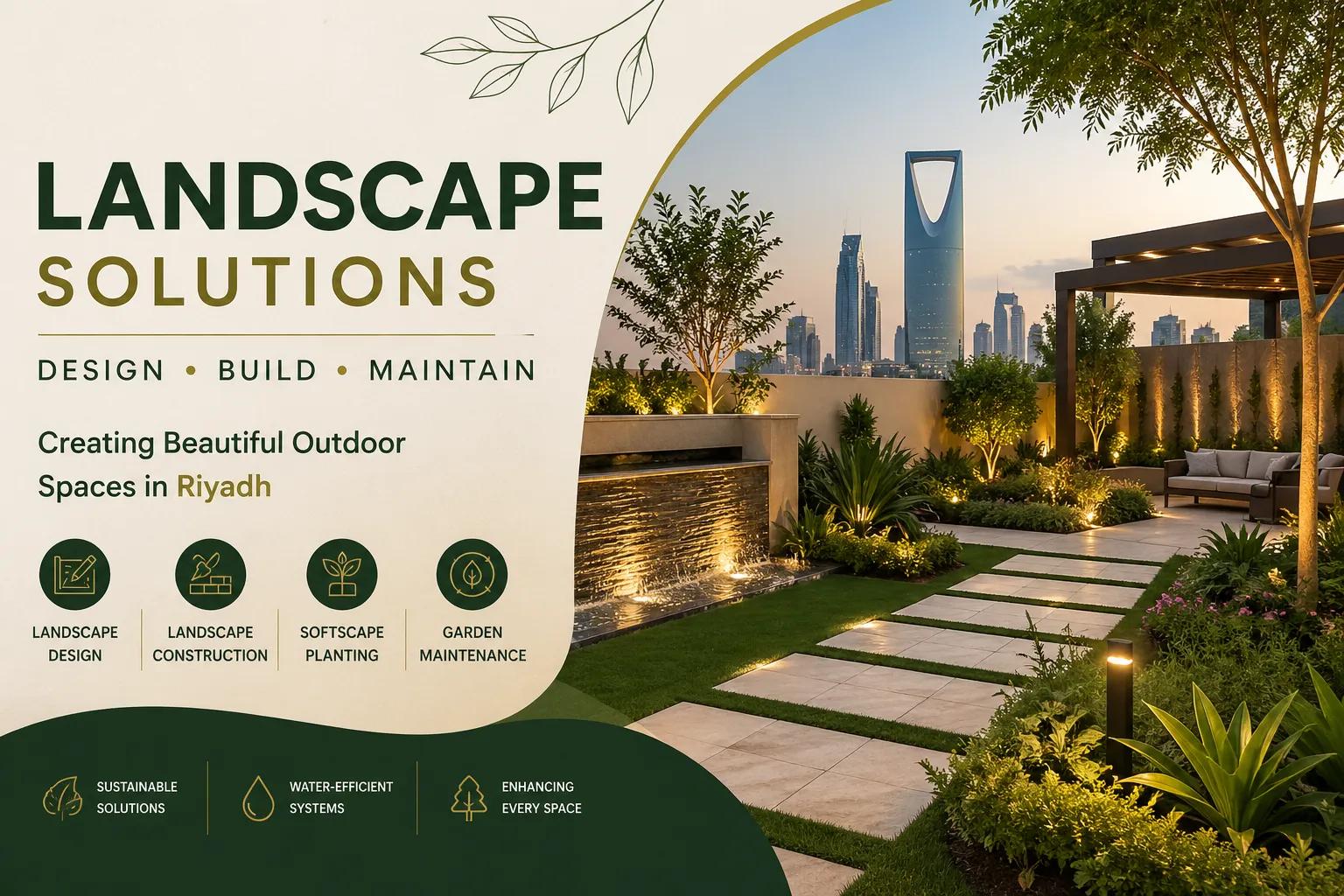 8 Essential Tips for Choosing a Landscape Company in Riyadh